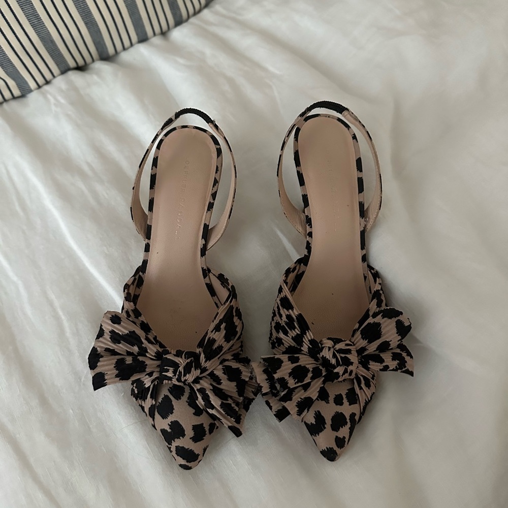 Loeffler Randall cheetah heels